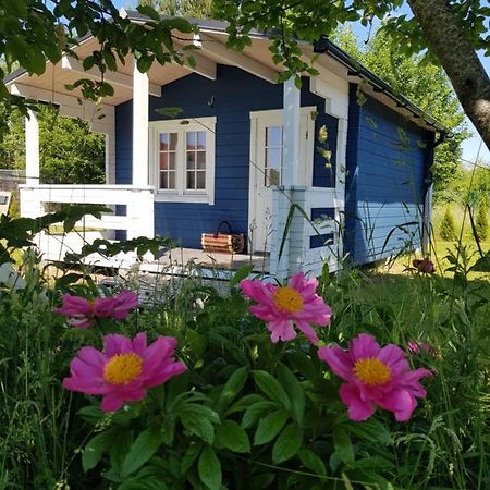 Campsite 37A - Wooden Cabins Karklė Dış mekan fotoğraf