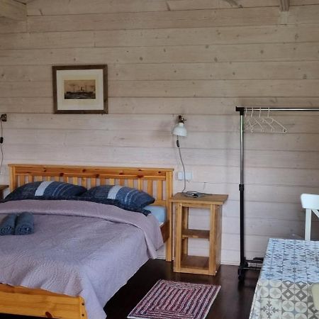 Campsite 37A - Wooden Cabins Karklė Dış mekan fotoğraf