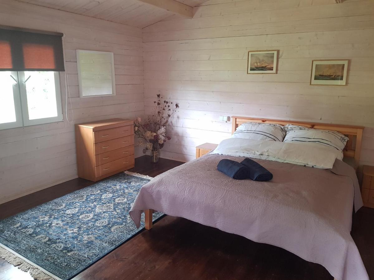 Campsite 37A - Wooden Cabins Karklė Dış mekan fotoğraf