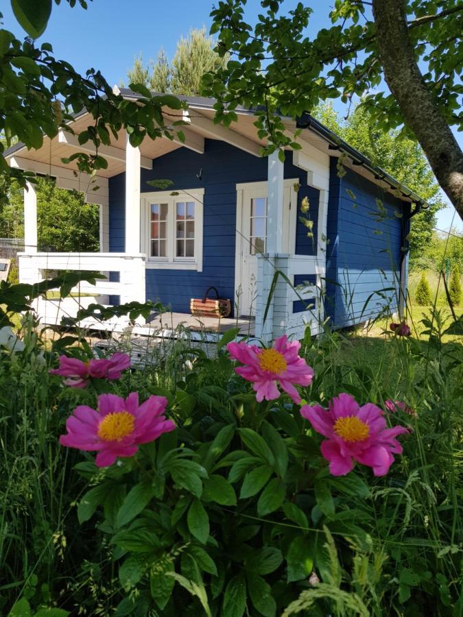 Campsite 37A - Wooden Cabins Karklė Dış mekan fotoğraf