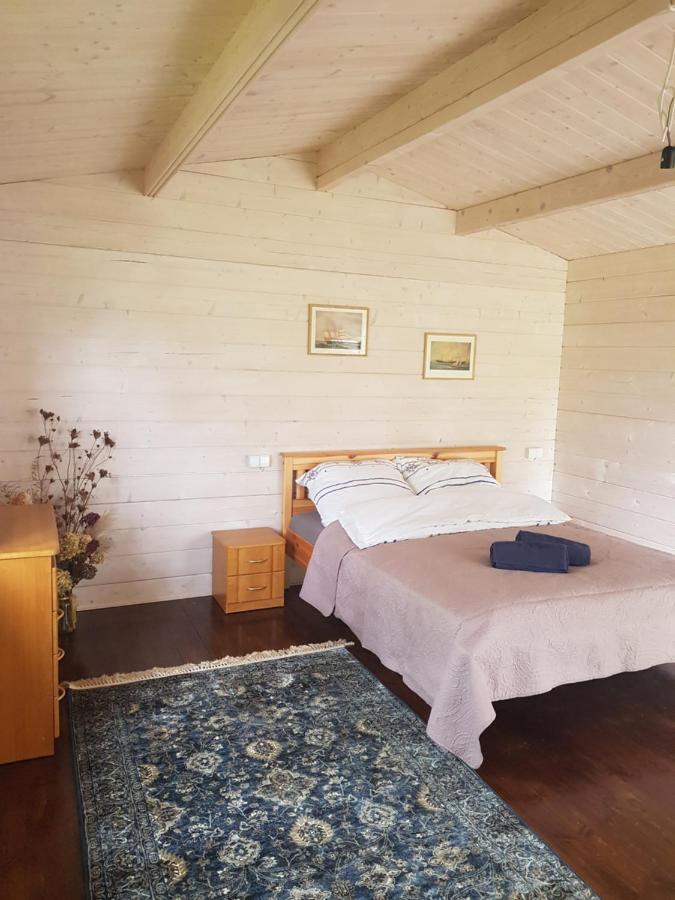 Campsite 37A - Wooden Cabins Karklė Dış mekan fotoğraf