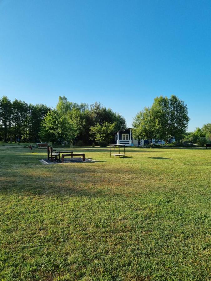 Campsite 37A - Wooden Cabins Karklė Dış mekan fotoğraf