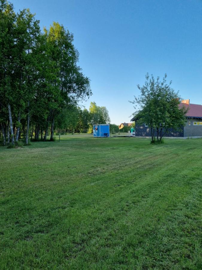Campsite 37A - Wooden Cabins Karklė Dış mekan fotoğraf